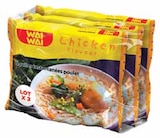 Nouilles instantanées poulet - WAI WAI en promo chez Intermarché Nouilles instantanées poulet - WAI WAI dans le catalogue Intermarché