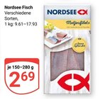 Fisch im Angebot bei GLOBUS in Koblenz Fisch Angebote von Nordsee bei GLOBUS Koblenz für 2,69 €