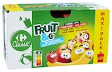 Gourdes aux fruits sans sucres ajoutés "Maxi Pack" à Carrefour dans Étampes