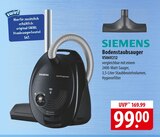 Bodenstaubsauger VS06V212 Angebote von Siemens bei famila Nordost Gifhorn für 99,00 €