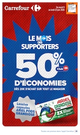Ariel en promo dans le catalogue Carrefour à la page 1