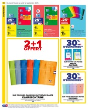 Promo Clairefontaine dans le catalogue Carrefour du moment à la page 20