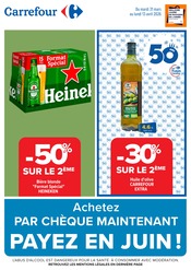 Promos Bière dans le catalogue "Carrefour" de Carrefour Bière en promo dans le catalogue Carrefour à la page 1