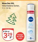 Deo XXL Angebote von Nivea bei GLOBUS Gera für 3,29 €