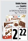 bueno von Kinder im aktuellen EDEKA Prospekt für 2,22 €