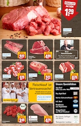 Rindfleisch Angebot im aktuellen REWE Prospekt auf Seite 12