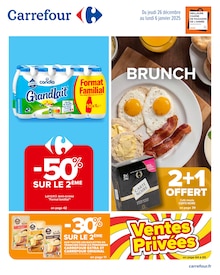 Prospectus Carrefour à Vaulx-en-Velin, "Carrefour", 80 pages de promos valables du 26/12/2024 au 06/01/2025