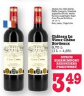 Bordeaux im Angebot bei E center in Ludwigshafen Bordeaux Angebote von Château Le Vieux Chêne bei E center Ludwigshafen für 3,49 €