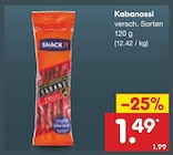 Aktuelles Kabanossi Angebot bei Netto Marken-Discount in Düsseldorf ab 1,49 €