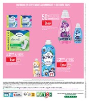Promos Lessive dans le catalogue "C'EST TOUS LES JOURS LE MARCHÉ" de Supermarchés Match Lessive en promo dans le catalogue Supermarchés Match à la page 26