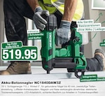 RHG Baucentrum - Akku-Betonnagler NC1840DAW3Z Angebot im Prospekt Akku-Betonnagler NC1840DAW3Z bei RHG Baucentrum im Prospekt "" für 618,74 €