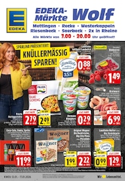 EDEKA Prospekt für Saerbeck mit 24 Seiten EDEKA Prospekt für Saerbeck: "Aktuelle Angebote", 24 Seiten, 12.01.2026 - 17.01.2026