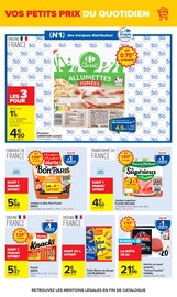 Promos Viande dans le catalogue "VOS PETITS PRIX DU QUOTIDIEN" de Carrefour Viande en promo dans le catalogue Carrefour à la page 9