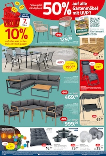 Hollywoodschaukel im ROLLER Prospekt "HAPPY BIRTHDAY" mit 16 Seiten (Freiburg (Breisgau))