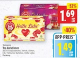 Tee-Variationen von Teekanne im aktuellen E center Prospekt