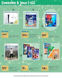 Promotion Console PS5 dans le prospectus Carrefour, valable du 13/10/2026 au 07/12/2026 Promo Console PS5 dans le catalogue Carrefour du moment à la page 59