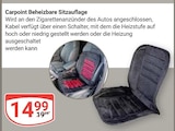 Beheizbare Sitzauflage im Angebot bei GLOBUS in Halle Beheizbare Sitzauflage Angebote von Carpoint bei GLOBUS Halle für 14,99 €