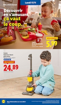 Promotion Jouet Bébé dans le prospectus Lidl, valable du 13/11/2025 au 19/11/2025 Promo Jouet Bébé dans le catalogue Lidl du moment à la page 64