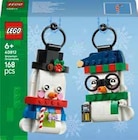 Les bonshommes de neige décoratifs - LEGO® ICONIC en promo chez Fnac Les bonshommes de neige décoratifs - LEGO® ICONIC dans le catalogue Fnac