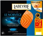 Saumon - Labeyrie - Carrefour Saumon - Labeyrie à 10,50 € dans le catalogue Carrefour "La rentrée encore moins chère"