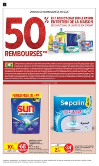 Catalogue Intermarché de la semaine "TOUT VOTRE MAGASIN CONTRE LA VIE CHÈRE" avec 2 pages, valide du 20/05/2025 au 01/06/2025 pour Camarès et alentours Prospectus Intermarché de la semaine "TOUT VOTRE MAGASIN CONTRE LA VIE CHÈRE" avec 2 pages, valide du 20/05/2025 au 01/06/2025 pour Camarès et alentours