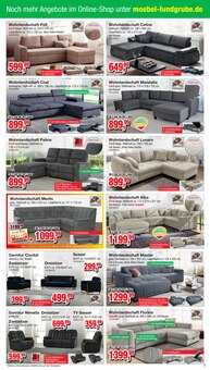 Couch im Die Möbelfundgrube Prospekt "Frühlings Vorteils Wochen" mit 20 Seiten (Mainz)