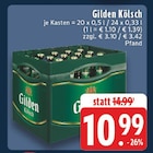 Kölsch Angebote von Gilden bei E center Heinsberg für 10,99 €