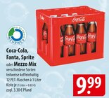 Aktuelles Coca-Cola, Fanta, Sprite oder Mezzo Mix Angebot bei famila Nordost in Stralsund ab 9,99 €