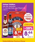Weißbier Hell oder Alkoholfrei im Angebot bei Netto Marken-Discount in Langenhagen Weißbier Hell oder Alkoholfrei Angebote von Erdinger bei Netto Marken-Discount Langenhagen für 8,44 €