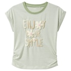 Mädchen T-Shirt mit Schriftzug-Print im aktuellen Ernstings family Prospekt