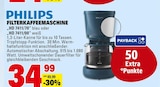 FILTERKAFFEEMASCHINE Angebote von PHILIPS bei Marktkauf Ludwigsburg für 34,99 €