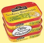 Sardines généreuses à l'huile d'olive - Connétable en promo chez Super U Sardines généreuses à l'huile d'olive - Connétable dans le catalogue Super U