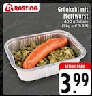 Grünkohl mit Mettwurst bei EDEKA im Gütersloh Prospekt für 3,99 €