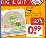 Wraps von Goldähren im aktuellen ALDI SÜD Prospekt für 0,99 €