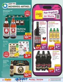Bier im Netto Marken-Discount Prospekt "Aktuelle Angebote" mit 57 Seiten (Langenhagen)