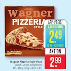 Pizzeria Style Pizza im Angebot bei Marktkauf in Rodgau Pizzeria Style Pizza Angebote von Wagner bei Marktkauf Rodgau für 2,49 €