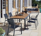 Table extensible Tamaris en promo chez Botanic Table extensible Tamaris dans le catalogue Botanic
