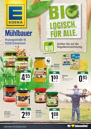 Aktueller EDEKA Supermärkte Prospekt für Plech: BIO. LOGISCH. FÜR ALLE mit 2} Seiten, 17.02.2025 - 22.02.2025