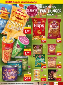 Chips im Netto Marken-Discount Prospekt "Aktuelle Angebote" mit 45 Seiten (Duisburg)