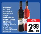 Rotwild Wein oder Schoko mit Rotwein & Schokoladenaroma Angebote bei E center Freital für 2,99 €