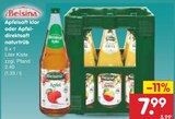 Aktuelle Saft Angebote bei Netto Marken-Discount in Pforzheim Aktuelles Apfelsaft klar oder Apfeldirektsaft naturtrüb Angebot bei Netto Marken-Discount in Pforzheim ab 7,99 €
