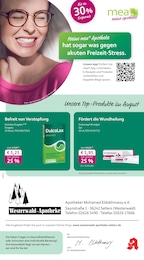 mea - meine apotheke Prospekt für Nentershausen: "Unsere August-Angebote", 4 Seiten, 01.08.2025 - 31.08.2025
