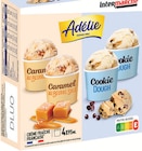 Mini pot glacé caramel beurre salée et cookie dough - ADÉLIE - Intermarché Hyper Mini pot glacé caramel beurre salée et cookie dough - ADÉLIE à 2,99 € dans le catalogue Intermarché Hyper