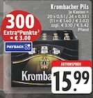 Aktuelle Krombacher Angebote bei E center in Bonn Aktuelles Pils Angebot bei E center in Bonn ab 15,99 €
