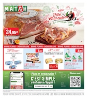 Promos Chocolat dans le catalogue "Fête du Charcutier" de Supermarchés Match Chocolat en promo dans le catalogue Supermarchés Match à la page 1
