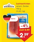 Lachsschinken Angebote bei Netto Marken-Discount Stralsund für 2,39 €