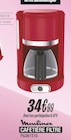Cafetière Filtre - MOULINEX - Blanc Brun à Boulogne-Billancourt Cafetière Filtre - MOULINEX en promo chez Blanc Brun Boulogne-Billancourt à 34,99 €