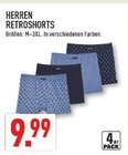 Herren Retroshorts Angebote bei Marktkauf Ibbenbüren für 9,99 €