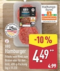 BBQ Hamburger im ALDI Nord Prospekt BBQ Hamburger im aktuellen ALDI Nord Prospekt für 4,49 €