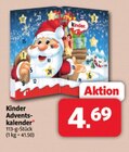Adventskalender Angebote von Kinder bei Markant Nordwest Detmold für 4,69 €